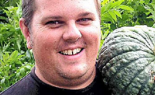 Organic gardener Justin Russell Organic gardener Justin Russell
